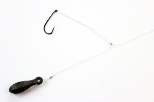Simple helicopter rig are simple catfish rigs to tie.