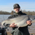 69 lb Blue Catfish from the Tidal James River